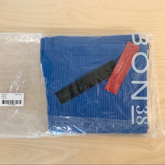 Carbon38 Ribbed Knit Short - Cobalt Blue - NWT Small - Picture 8 of 8